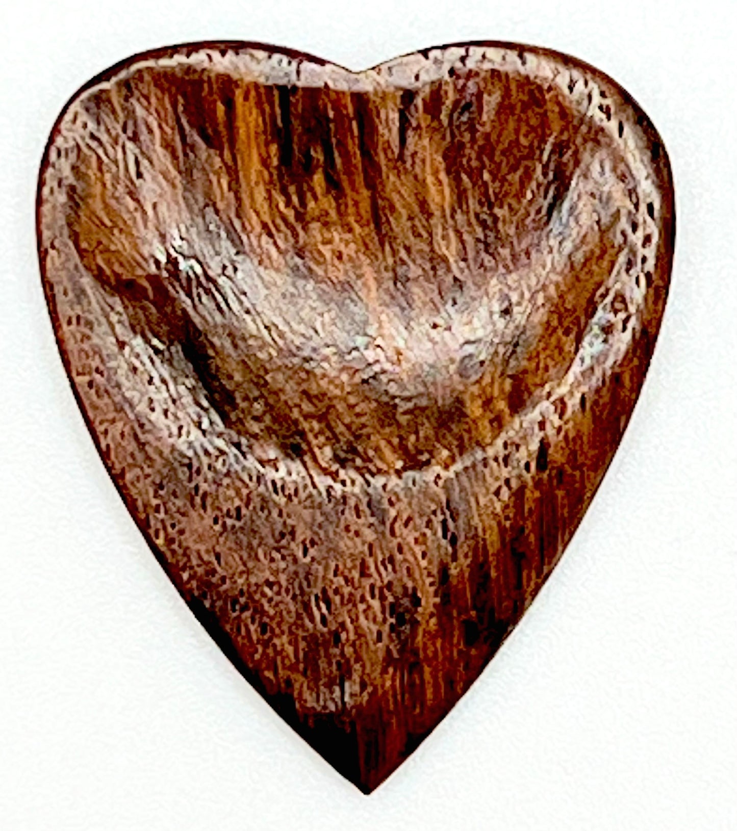 Rosewood Heart Guitar Picks – Sculpted Grip (3-Pack)
