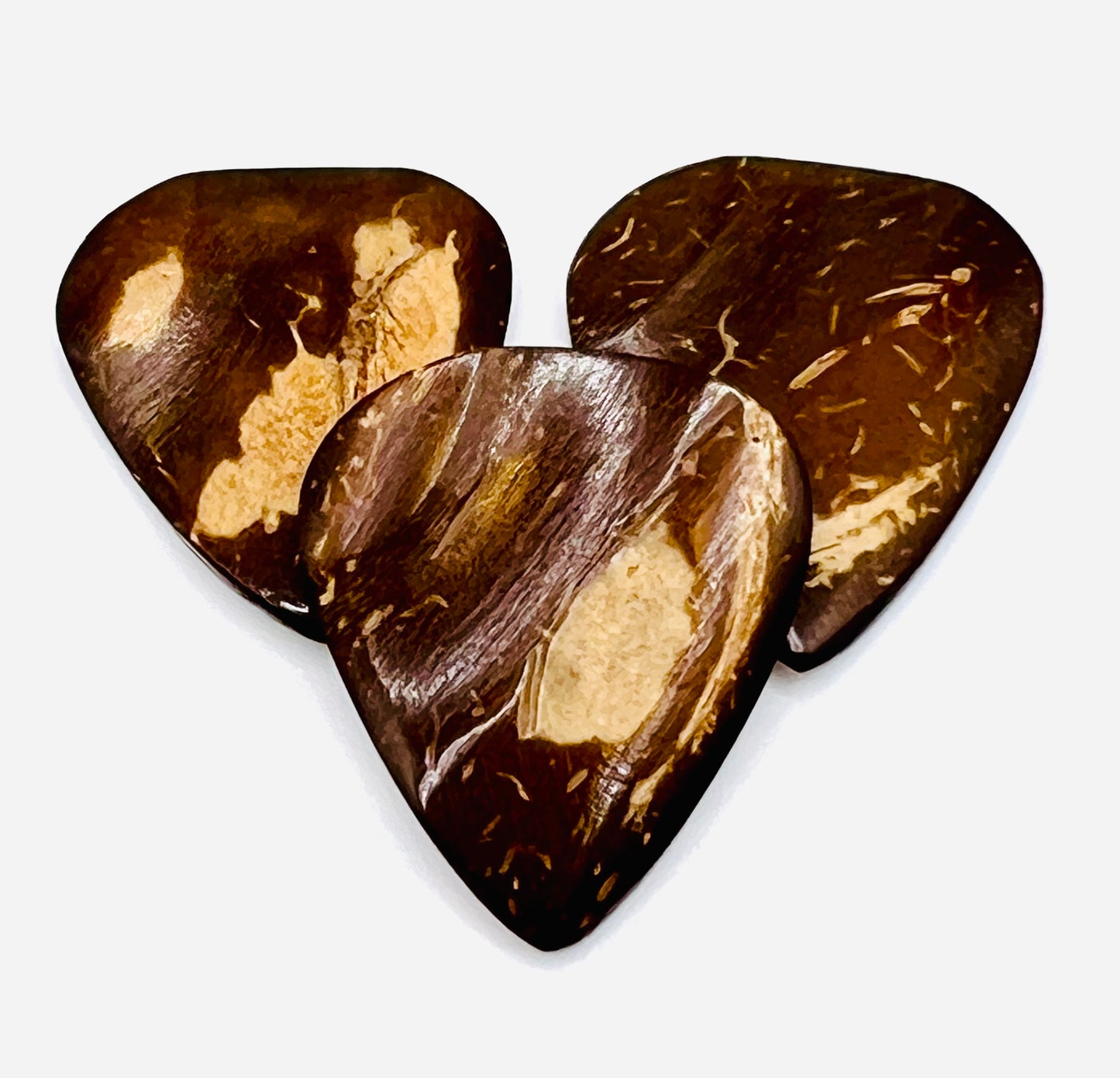 Coconut Guitar Picks – Sculpted Series | US Blues® (3-Pack)