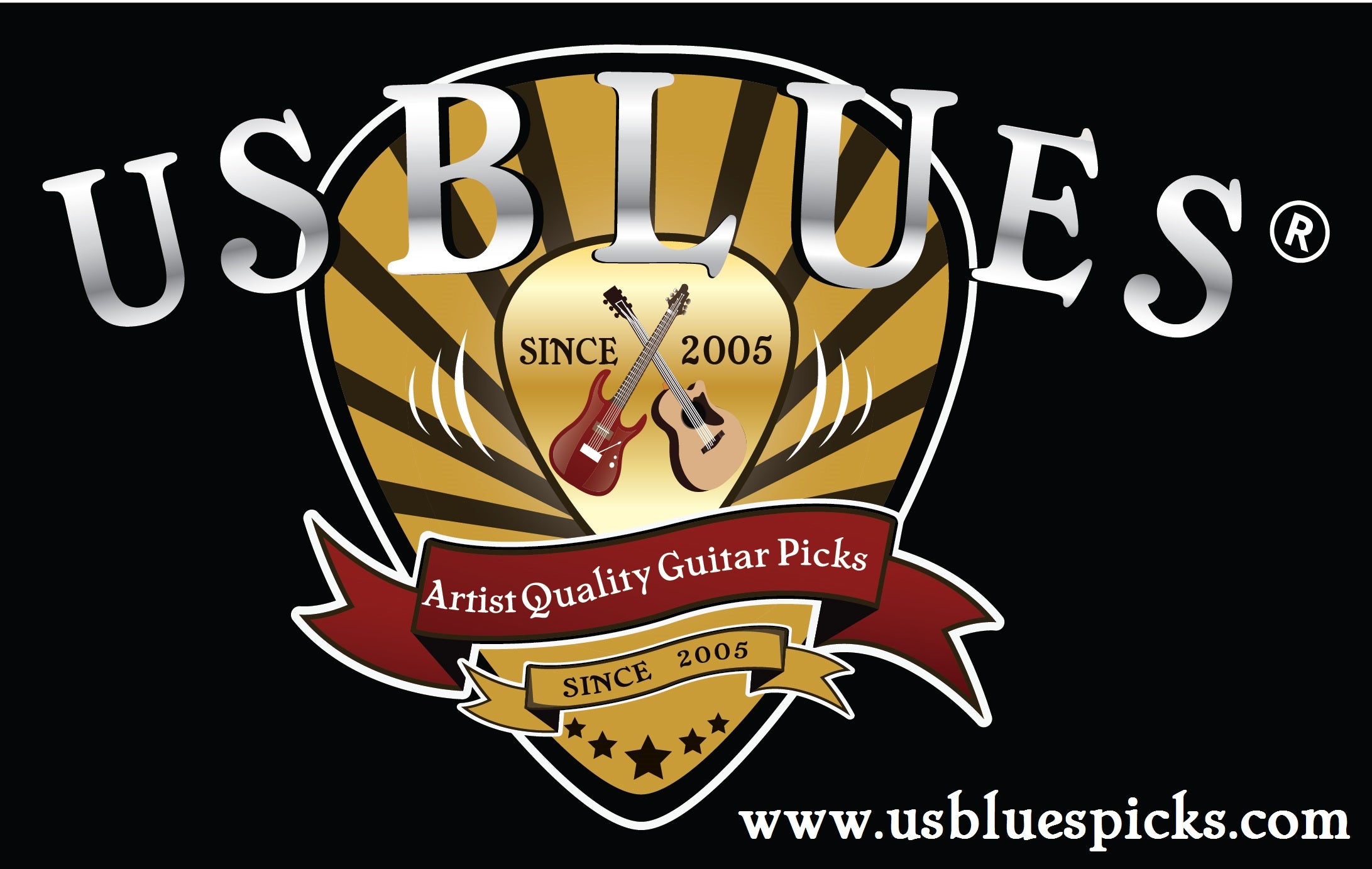 US Blues® Artist Quality Guitar Picks